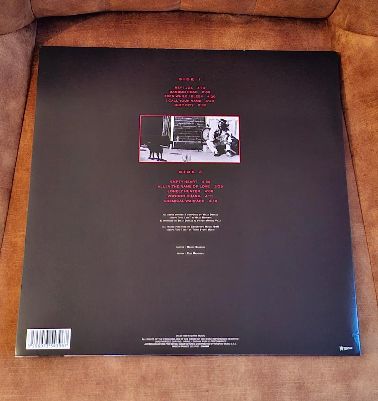 Lp Willy DeVille – Backstreets Of Desire – photo 2